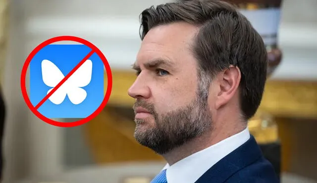 JD Vance's account on BlueSky was banned for short time due to a system error. Photo: GLR Composition / EFE Agency / BlueSky JD Vance's account on BlueSky was banned for short time due to a system error. Photo: GLR Composition / EFE Agency / BlueSky