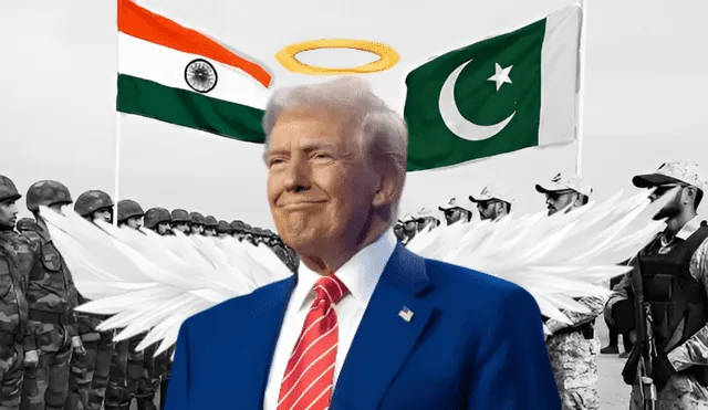 Trump is nominated to win the Nobel Peace Prize in Pakistan for his intervention in the conflict with India. Photo: GLR Composition/East Post/SSBCrackExams/Freepik Trump is nominated to win the Nobel Peace Prize in Pakistan for his intervention in the conflict with India. Photo: GLR Composition/East Post/SSBCrackExams/Freepik