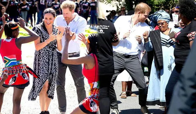 Meghan Markle y el príncipe Harry