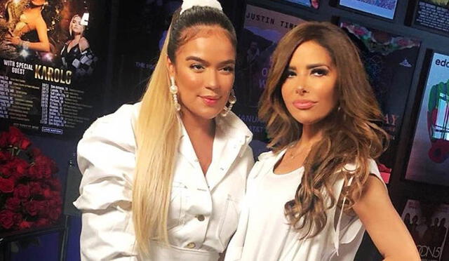 Karol G y Gloria Trevi compartieron escenario en los Estados Unidos