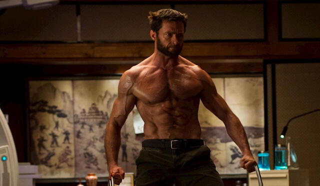 Hugh Jackman como "Wolverine"