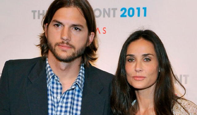 Demi Moore y Ashton kutcher