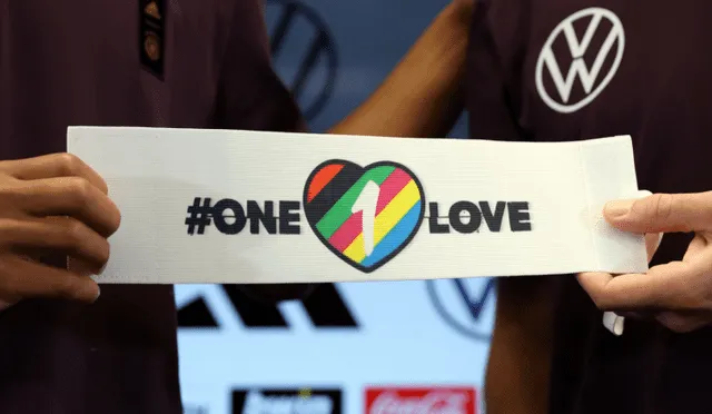 El brazalete "One love" causó polémicas desde el inicio debido a las críticas que significa al país sede del Mundial, Qatar.
