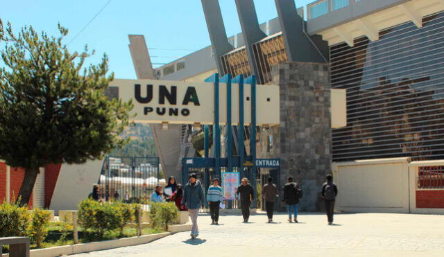 La Universidad Nacional del Altiplano (UNA) llevó a cabo su examen este 10 de agosto. Foto: difusión   