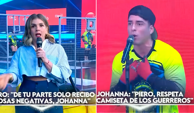  Piero Arenas tuvo problemas con Johanna San Miguel.   