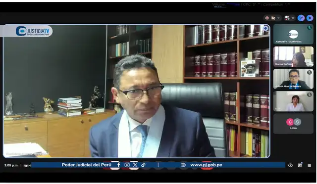 Parte de la audiencia del juicio oral Parte de la audiencia del juicio oral