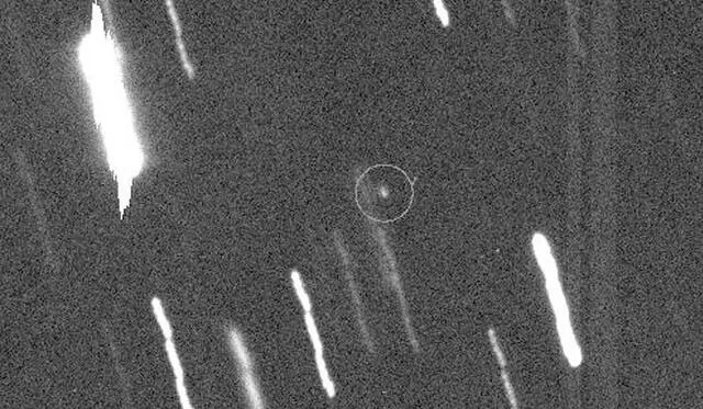 Asteroide Apofis captado por la NASA.