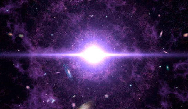 El FAST tiene como uno de sus objetivos detectar las pistas del origen y evolución del universo. Imagen: NASA.