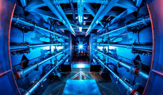 El NIF contiene el mayor láser energético del mundo.