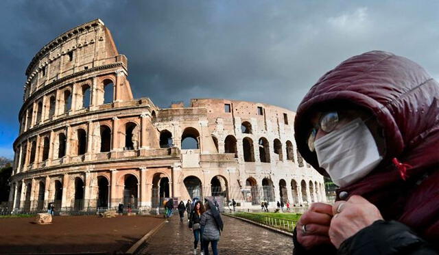 Italia es el epicentro del brote de covid-19 en Europa. Foto: AFP.