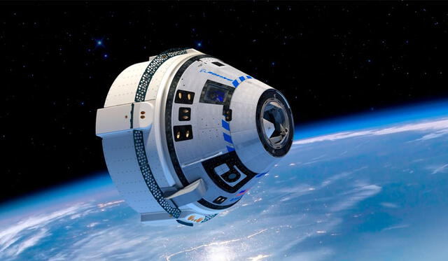 CST-Starliner, la nave de Boeing.