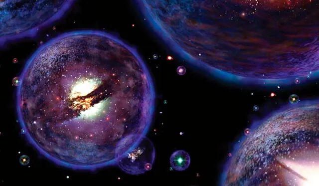 Nuestra burbuja no sería la única en el universo. Imagen referencial: Pinterest.