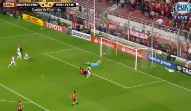 River Plate vs Independiente: Armani impresionó con sensacional atajada [VIDEO]