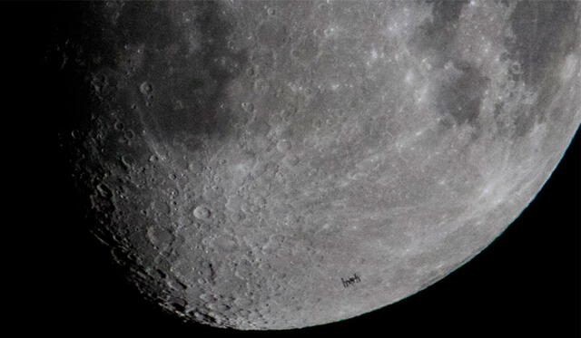 Superficie de la Luna. Foto: NASA.