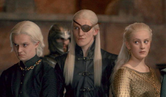 Aemond y Helaena Targaryen. Foto: HBO Max