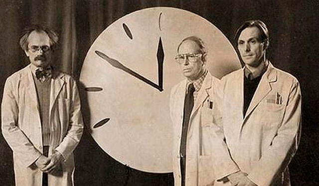 El Reloj del Día del Juicio Final fue adelantado y retrasado a medida que cambiaba el panorama global. Foto: Archivo/ABC.