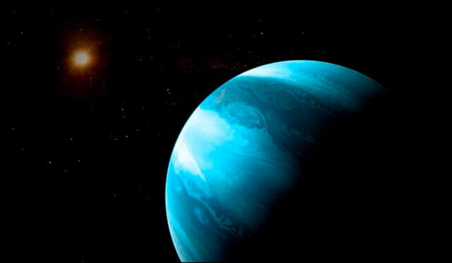 El año pasado, científicos Suiza y EE. UU. descubrieron un planeta demasiado grande para su estrella. Imagen: Universidad de Berna.
