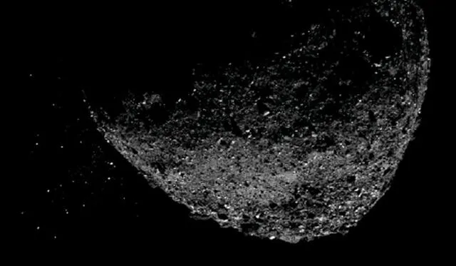 Fotografía del asteroide Bennu captada por la misión OSIRIS-REx de la NASA el 6 de enero del 2019.