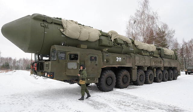 Sistemas de misiles rusos Topol-M y Yars. Foto: Sputnik.