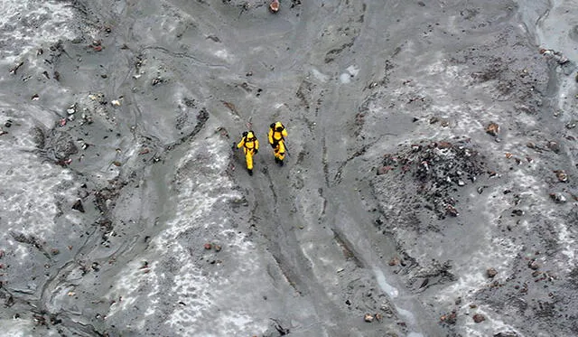 Aún continúan buscando a dos desaparecidos en White Island, que posiblemente estén muertos. Foto: AFP.