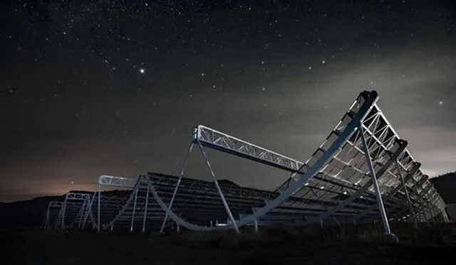 El radiotelescopio CHIME fue el primero en detectar la señal.