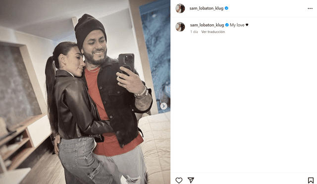 Samahara y Bryan acababan de cumplir 6 meses de relación. Foto: Instagram / Samahara Lobatón   