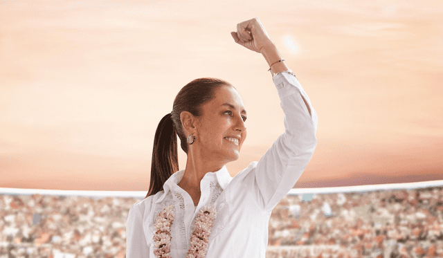  Claudia Sheinbaum es la candidata favorita a ganar la presidencia en México. Foto: Claudia Sheinbaum    