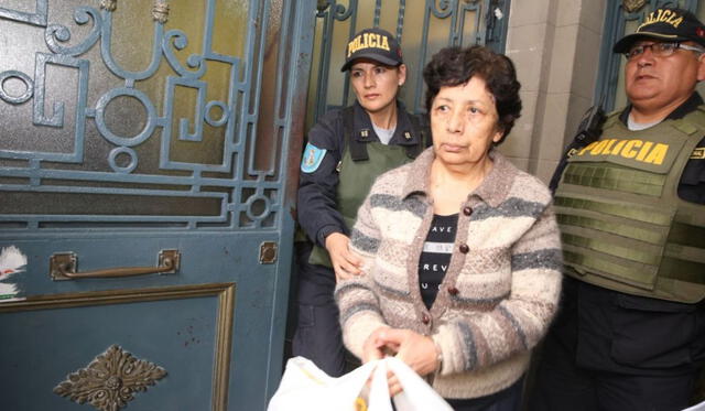 Margot Liendo fue condenada a cadena perpetua por el atentado en la calle Tarata. Foto: Andina   