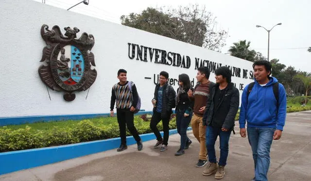 Las clases en la UNMSM iniciaron el pasado 25 de marzo. Foto: Andina   