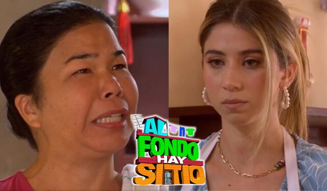 'Al fondo hay sitio': Alessia denunció a la señora Li. Foto: composición LR/ América TV 