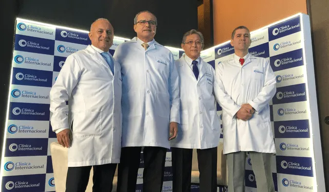 Médicos resaltan la nueva forma de operar en el Perú. Foto: Clínica Internacional   