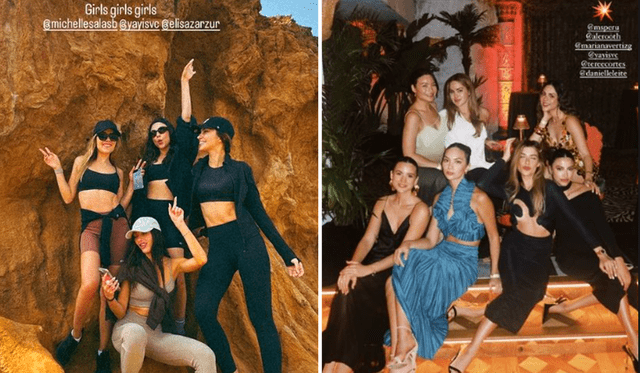  Natalie Vértiz posó junto a la hija de Luis Miguel. Foto: composición LR/Instagram/Natalie Vértiz   