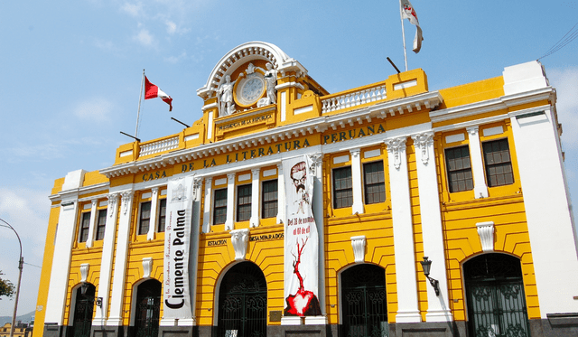 Esta es la apariencia de la Casa de la Literatura Peruana luego de su remodelación. Foto: Difusión   