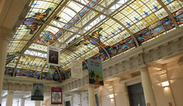 La Casa de la Literatura cuenta con espacios llenos de arte. Foto: Difusión   