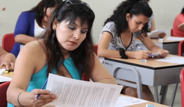  Docentes rendirán prueba para ingresar a la Carrera Pública Magisterial. Foto: Difusión    