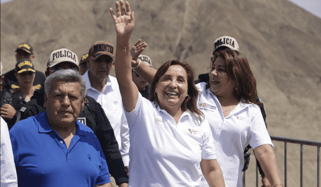 Desde el inicio del Gobierno de Dina Boluarte, César Acuña ha mostrado su respaldo hacia la jefa de Estado. Foto: difusión.   