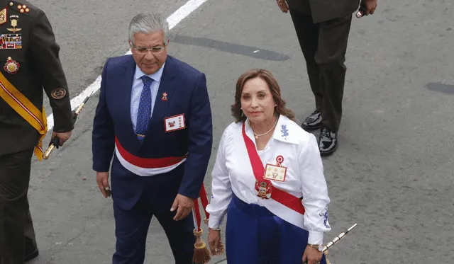 Dina Boluarte también es investigada por el Ministerio Público en el caso Rolex. Foto: La República.   