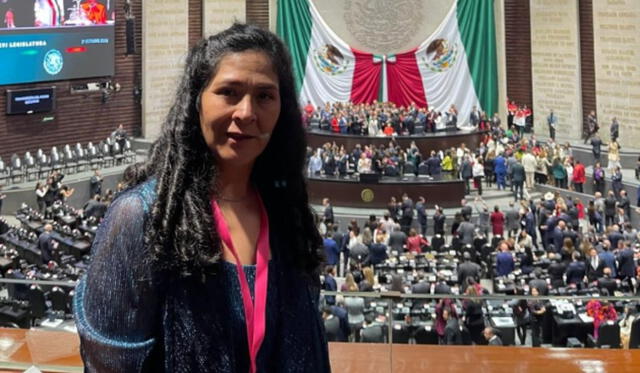 Lilia Paredes en México. Foto: difusión 