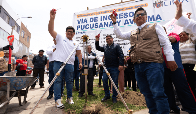 Regidores de la Municipalidad de Lima llegaron a la zona para impulsar obras. Foto: MML   