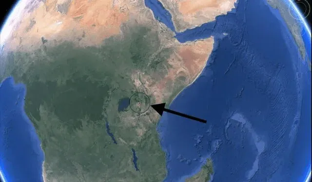  NASA and other space agencies have employed an array of satellite platforms and remote sensing techniques to observe and analyze the Rift Valley and its characteristics. Image: Google Earth/The Conversation<br>    