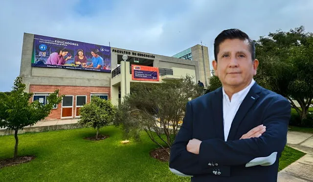  José Alberto Llaullipoma Romani, docente PUCP y magíster en Educación. Foto: Composición LR   