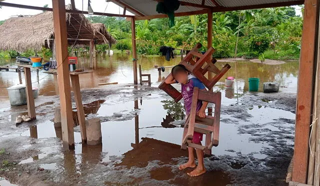 Las inundaciones afectan las infraestructuras todos los años durante los mismos meses. Foto: LR/CARE   