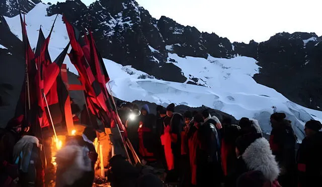 Señor de Qoyllority en Cusco. Foto: Andina Señor de Qoyllority en Cusco. Foto: Andina