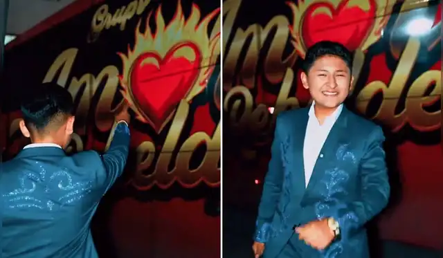  Presentación de Mathias Zevallos. Foto: Instagram   