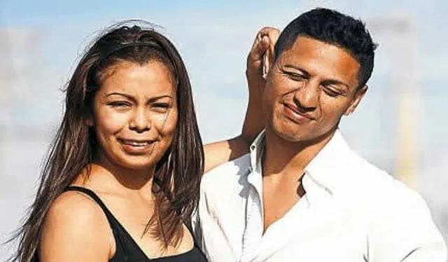 Débora Luna y Jonathan Maicelo se casaron en 2011. Foto: portal Farandulita