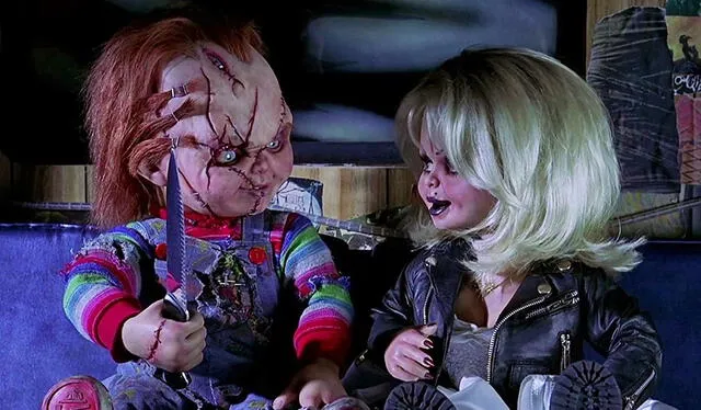 Chucky y su novia Tiffany. Foto: Universal Pictures