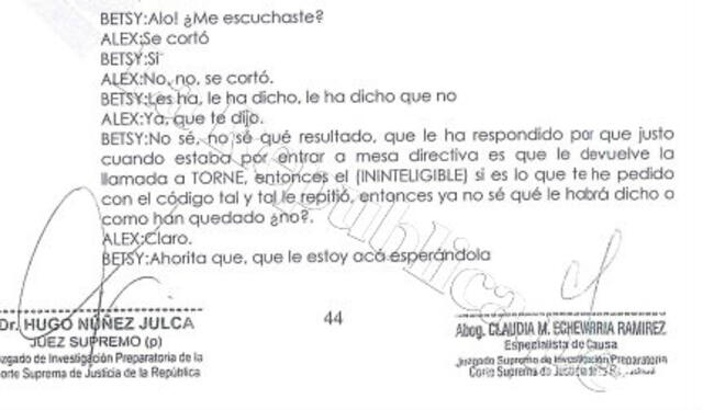 Transcripción de audio asesora de Luciana León.