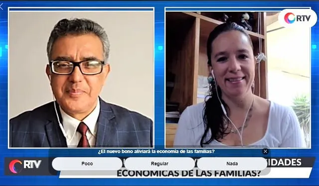 Marisa Glave, entrevistada por Rumi Cevallos en RTV Economía.