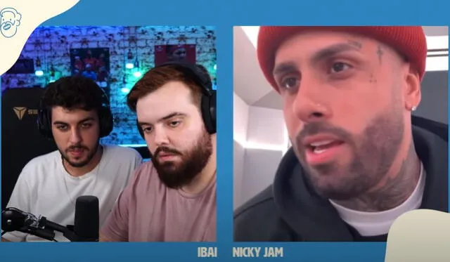 Nicky Jam en la entrevista para Charlando Tranquilamente donde fue preguntado sobre su relación con Yankee. Foto: captura de Youtube.