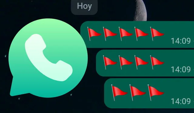 WhatsApp: ¿qué significa el emoji de la bandera roja y cuándo debes usarlo?